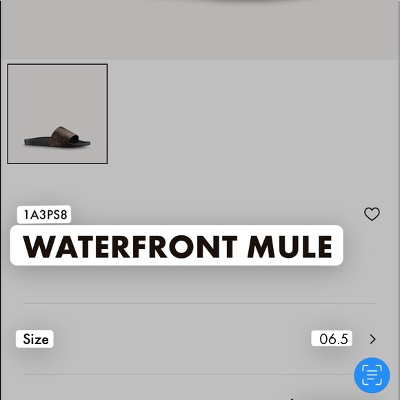 (SOLD)✨Authentic Louise Vuitton✨ Mens water shoes - Picture 3 of 8